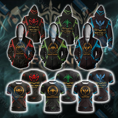 League of Legends - Marksma Unisex 3D T-shirt   