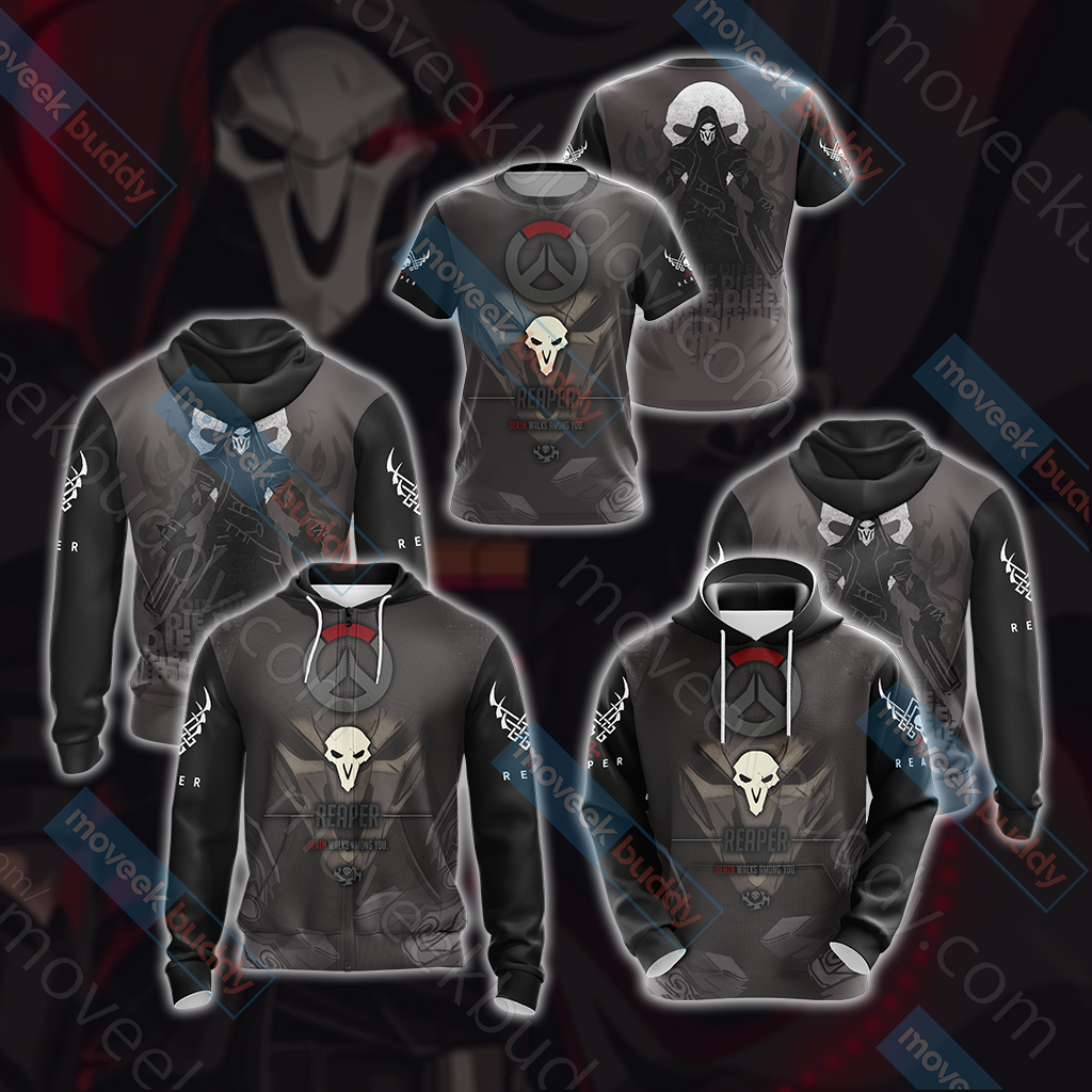 Overwatch - Reaper Unisex 3D T-shirt   