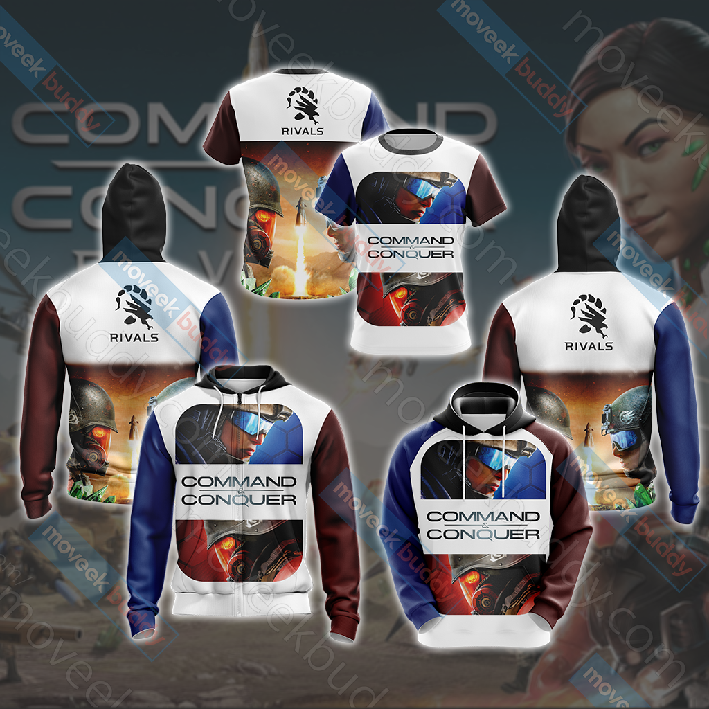 Command & Conquer New Look Unisex 3D T-shirt   