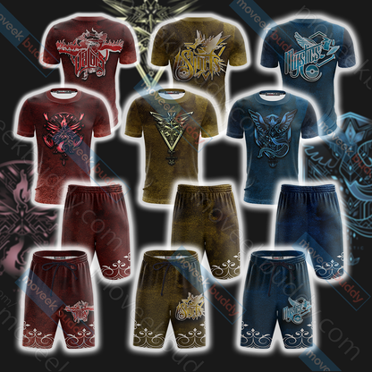 Pokemon Go - House Instinct There Is No Shelter From The Storm New Beach Shorts   