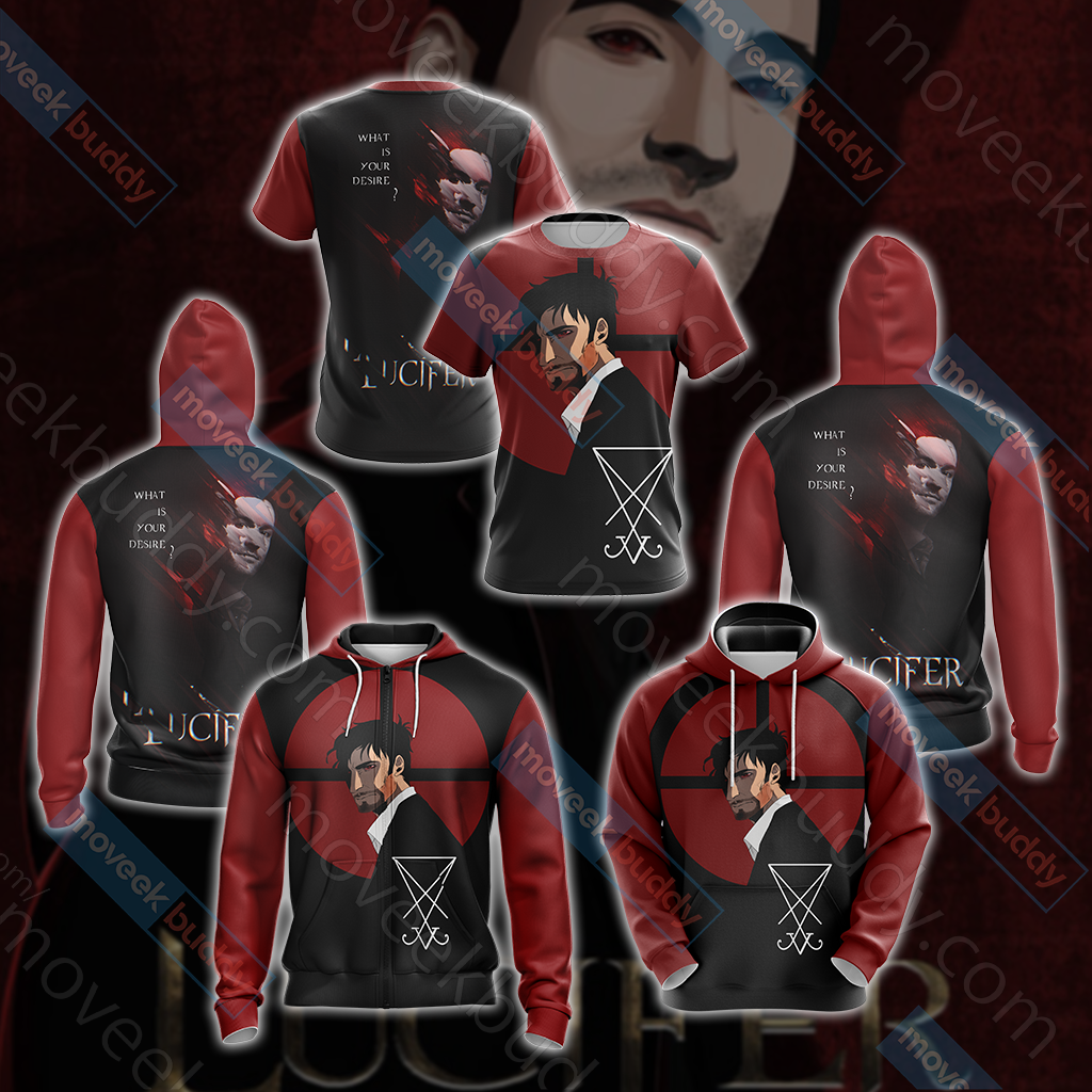 Lucifer New Version Unisex 3D T-shirt   