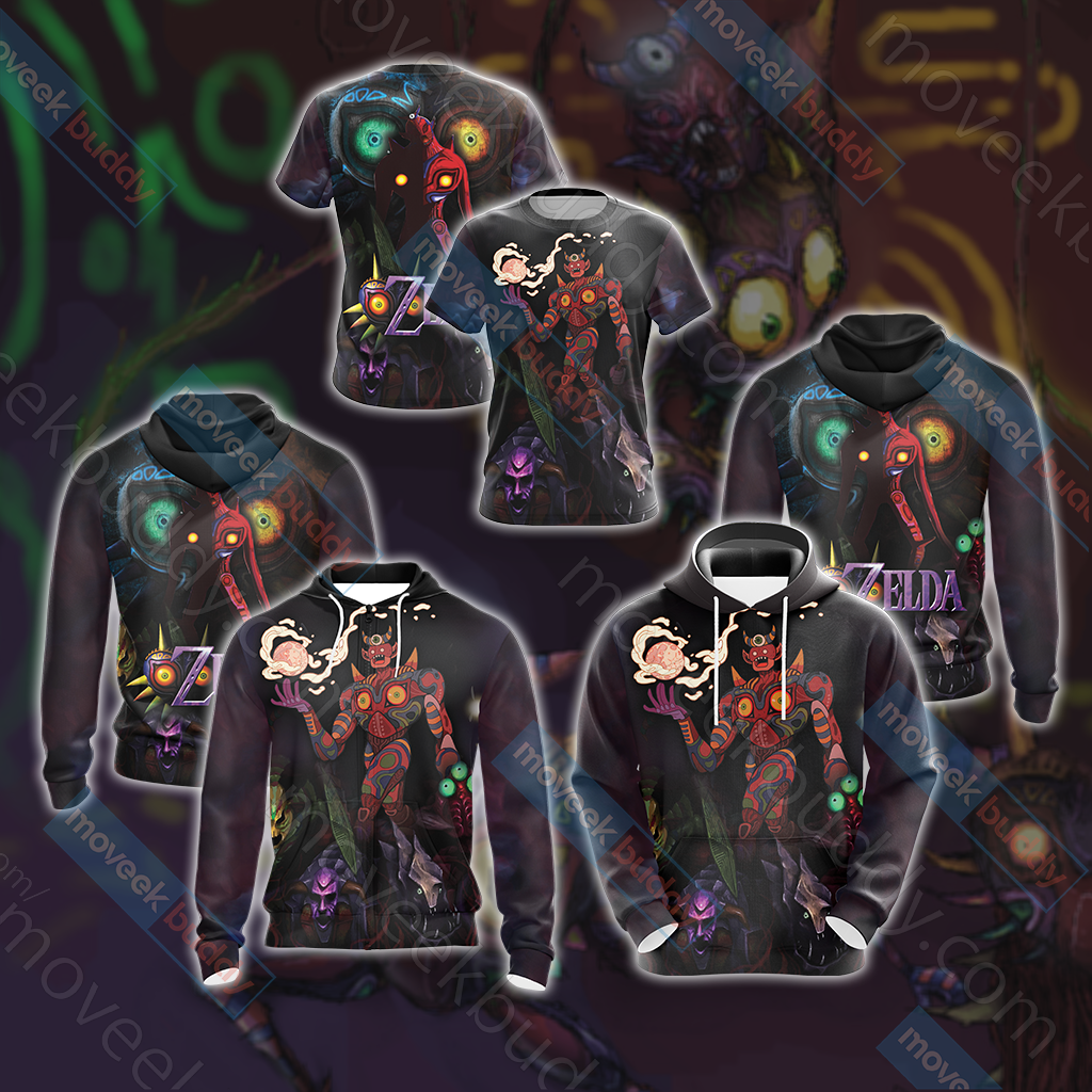 The Legend Of Zelda Majora's Wrath New Look Unisex 3D T-shirt   