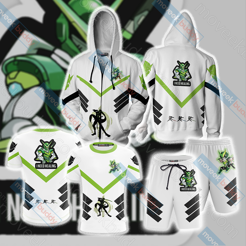 Overwatch - Genji Symbol Unisex 3D T-shirt   