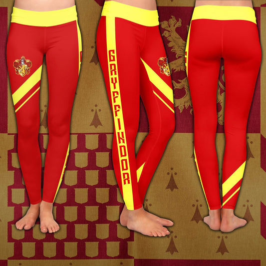 Gryffindor House (Harry Potter) 3D Leggings S  