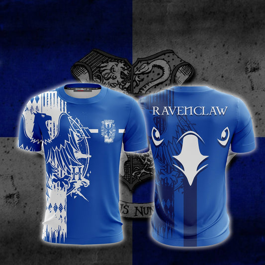 Quidditch Ravenclaw Harry Potter Unisex 3D T-shirt T-shirt S 