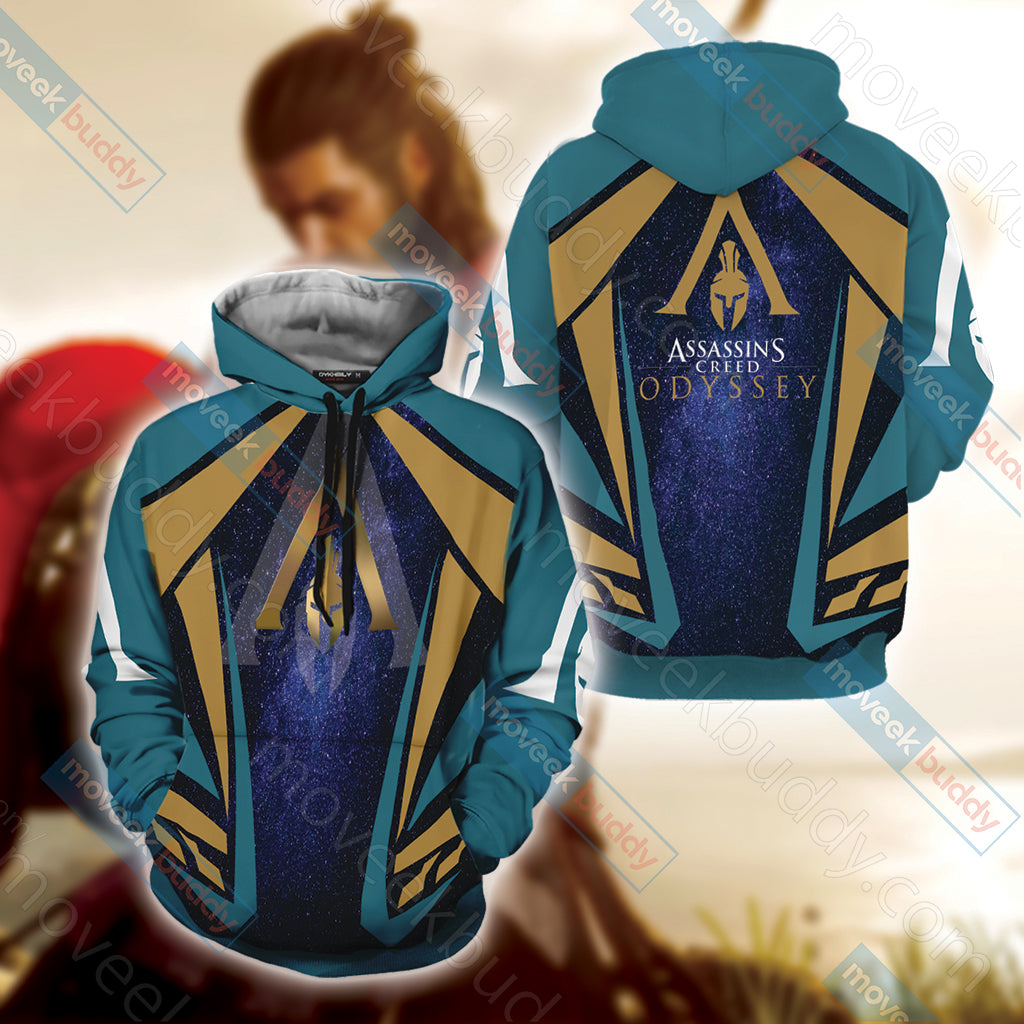 Assassin's Creed Odyssey Unisex 3D T-shirt Hoodie S 