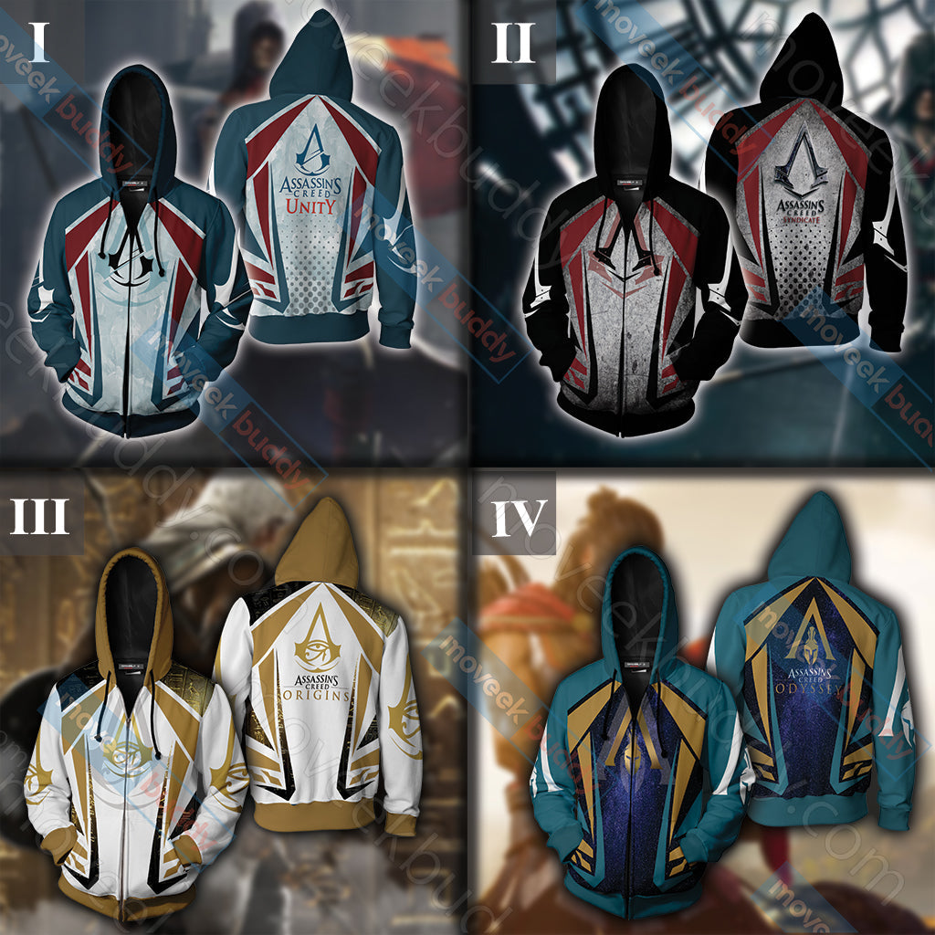 Assassin's Creed Odyssey Unisex 3D T-shirt   