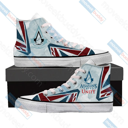 Assassin's Creed Unity Unisex High Top Shoes SIZE 29