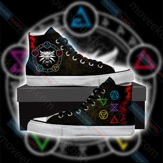 The Witcher High Top Shoes SIZE 29