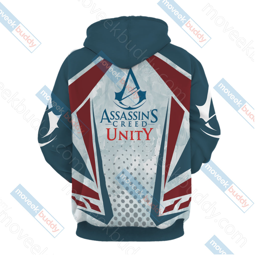Assassin's Creed Unity Unisex 3D T-shirt   