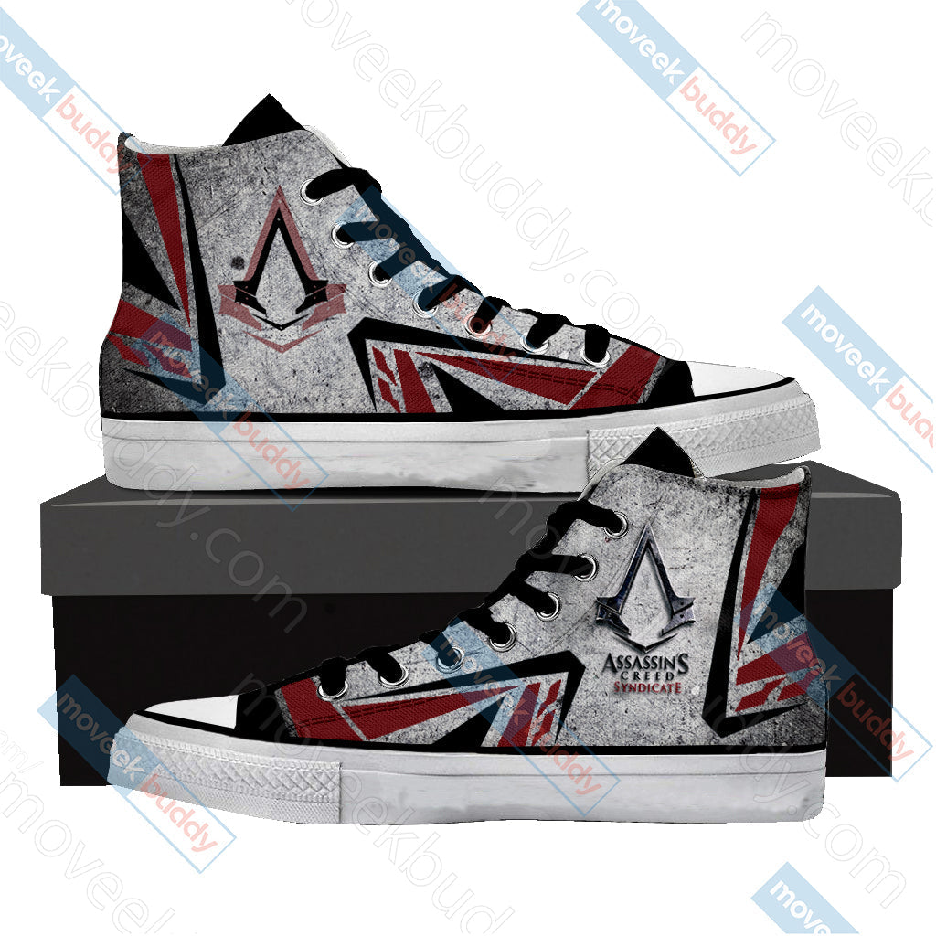 Assassin's Creed Syndicate Unisex High Top Shoes SIZE 29