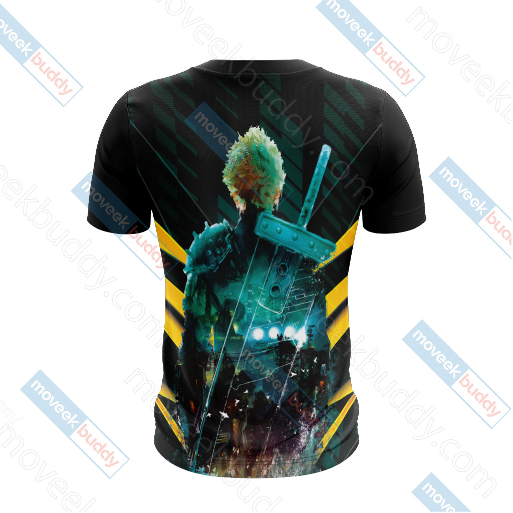 Final Fantasy 7 Cloud Strife New Unisex 3D T-shirt   