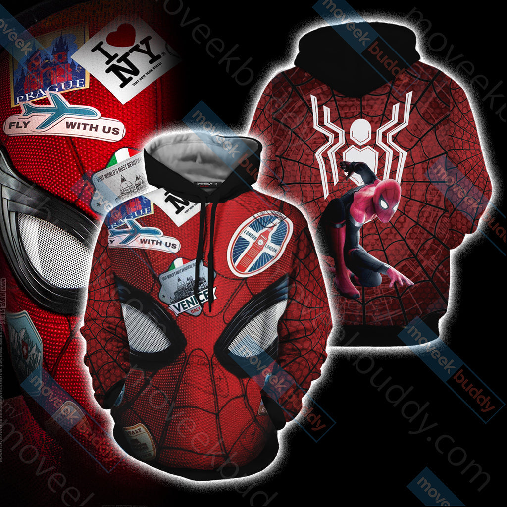 Spider-Man: Far From Home 2019 New Style Unisex 3D T-shirt Hoodie S 