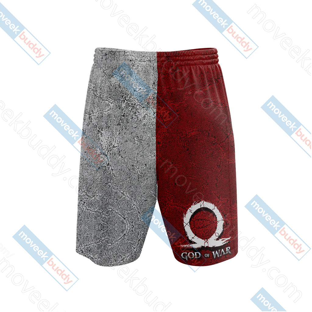 God Of War Symbol New Look Unisex Beach Shorts   