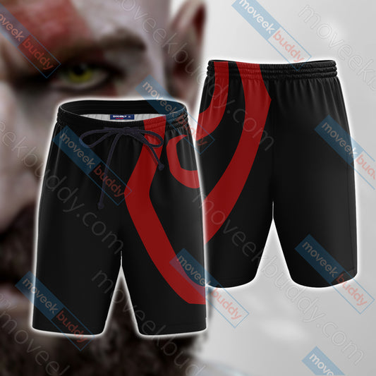 God Of War - Kratos New Unisex Beach Shorts S  