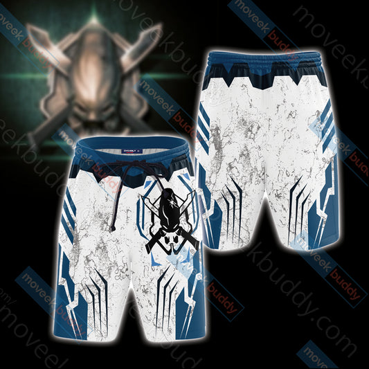Halo - Legendary Symbol Beach Shorts 4XL  
