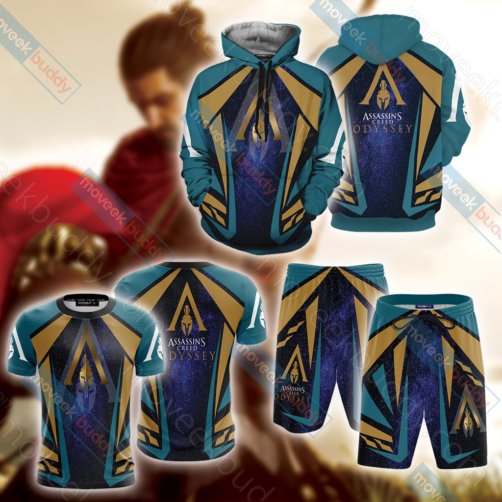 Assassin's Creed Odyssey Unisex 3D T-shirt   