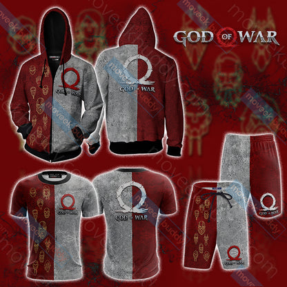 God Of War Symbol New Look Unisex Beach Shorts   