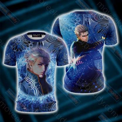 Devil May Cry - Vergil Unisex 3D T-shirt   