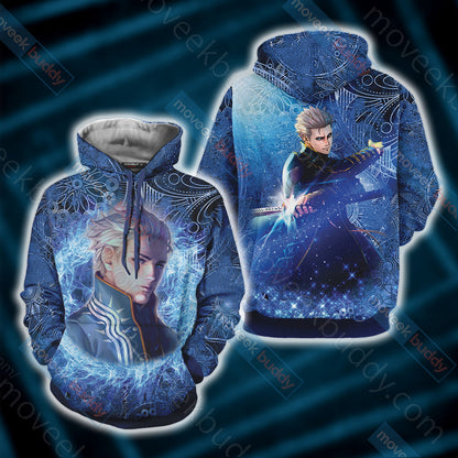 Devil May Cry - Vergil Unisex 3D T-shirt Hoodie S 