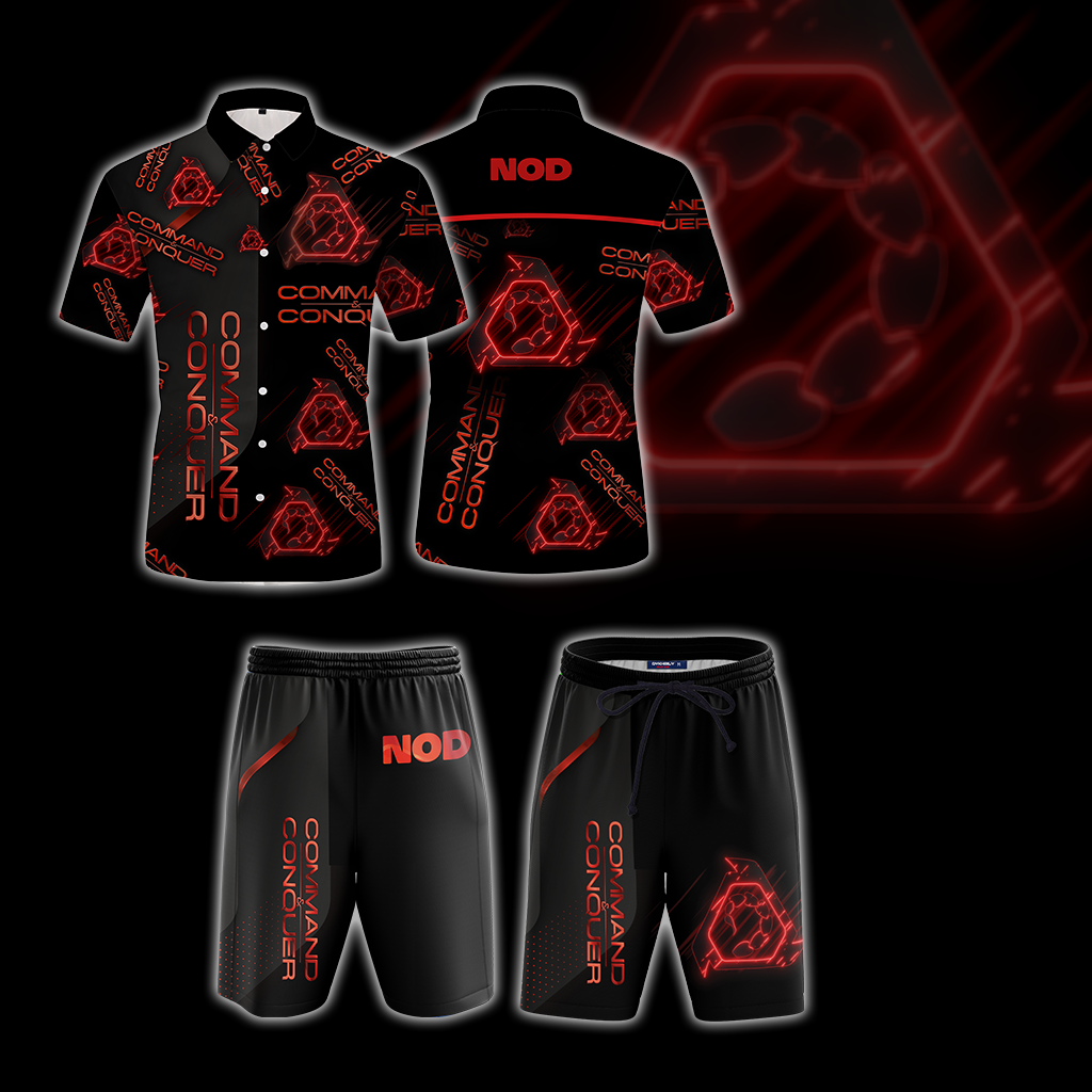 Command & Conquer - Nod Unisex Hawaiian Shirt   