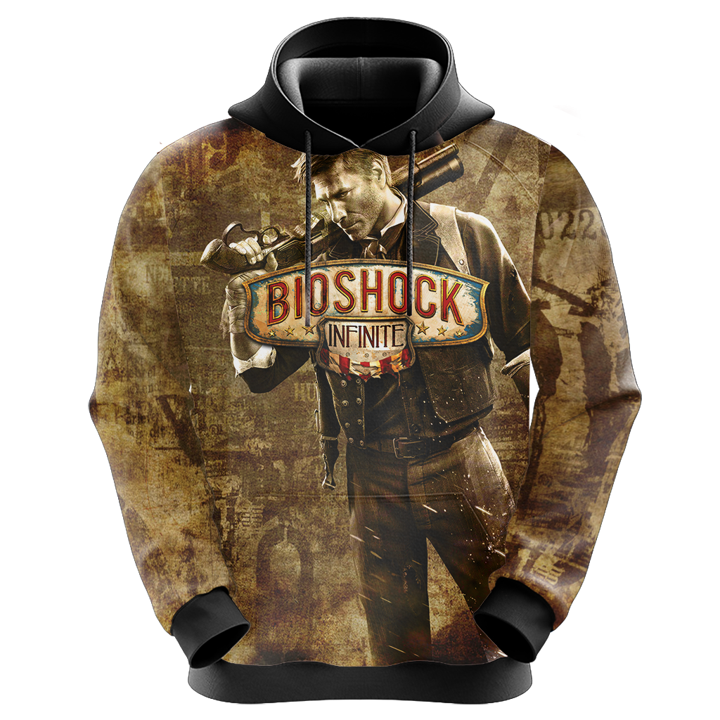 BioShock Infinite New Unisex 3D T-shirt   