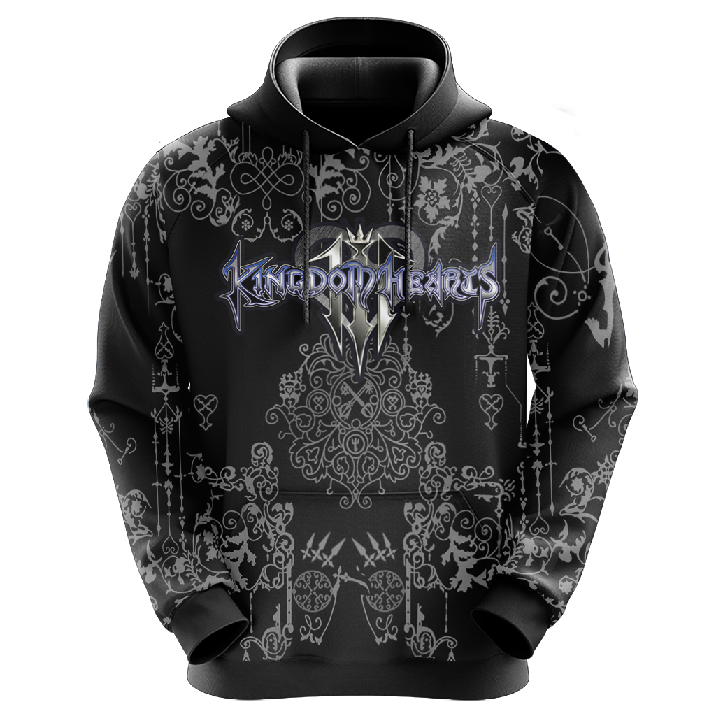 Kindom Hearts Unisex 3D T-shirt   