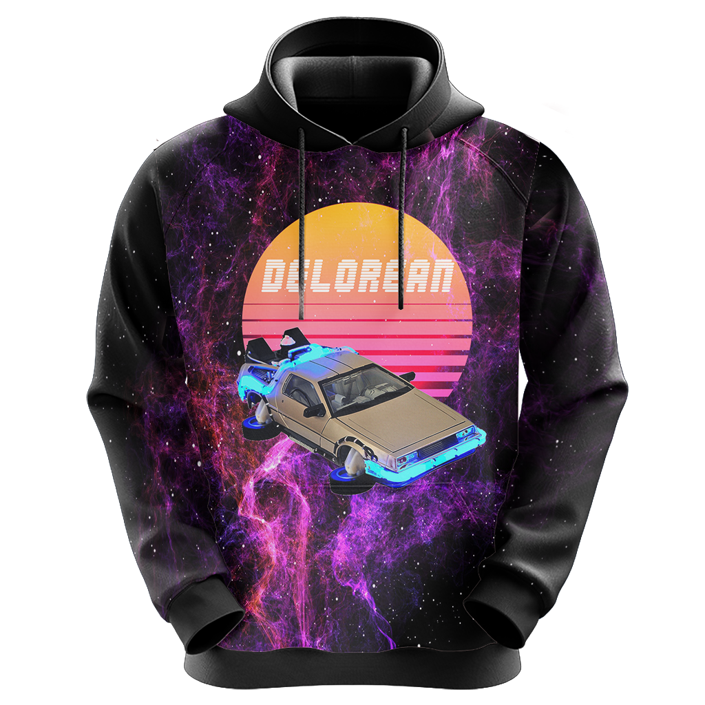 Delorean Space Unisex 3D T-shirt   