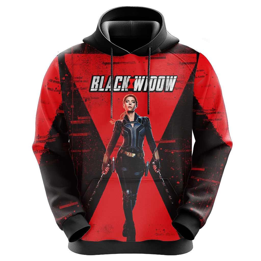 Black Widow 2020 New Unisex 3D T-shirt   