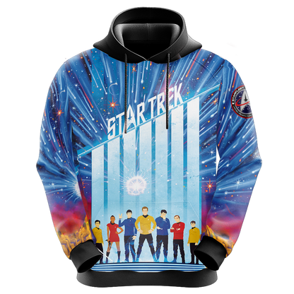 Star Trek - USS Enterprise Unisex 3D T-shirt   