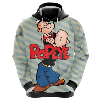 Popeye Characters New Unisex 3D T-shirt   