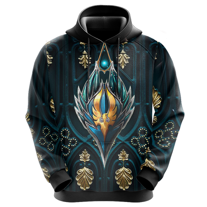 World Of Warcraft - Blood Elf Alliance Races Crest Unisex 3D T-shirt   