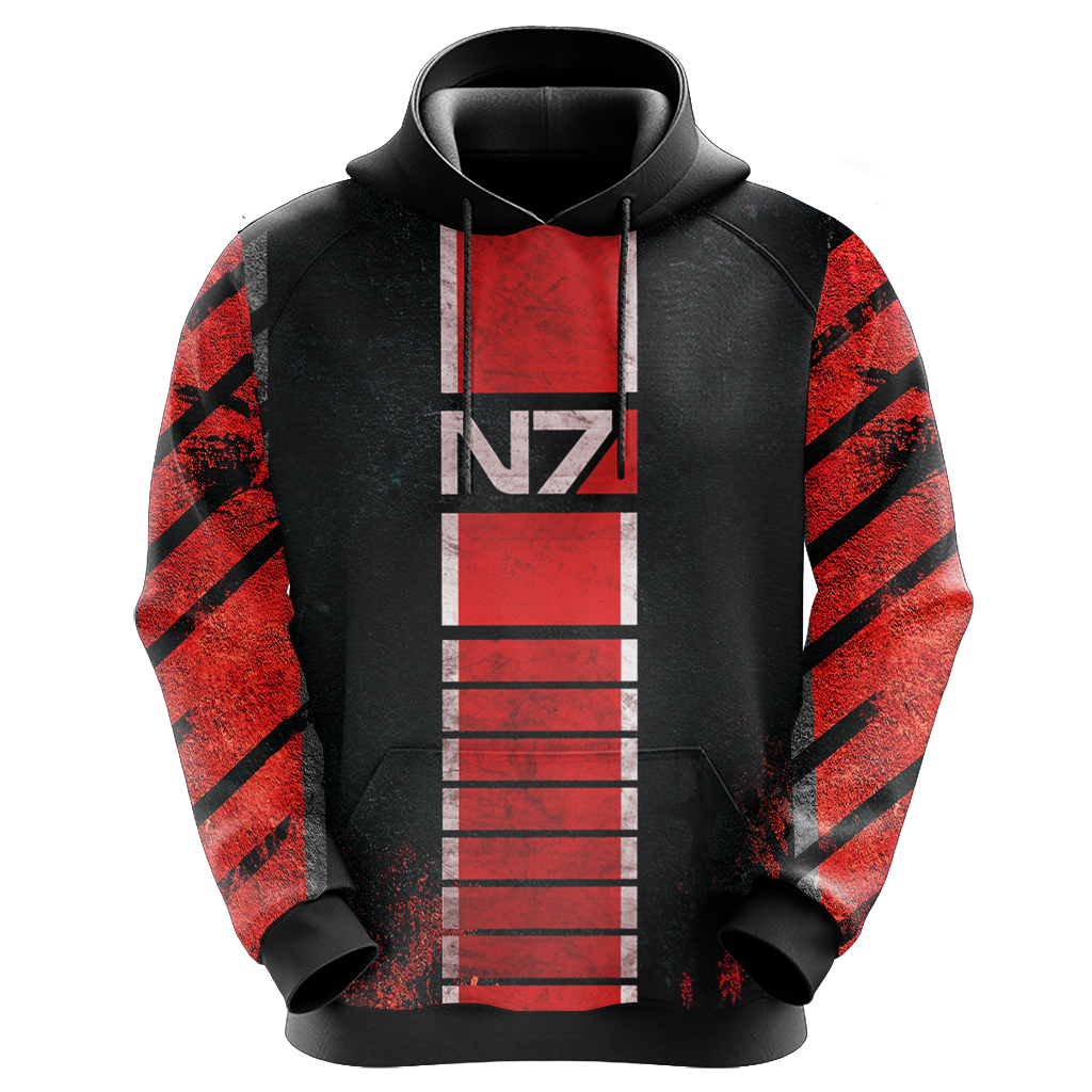 Mass Effect - N7 New Version Unisex 3D T-shirt   