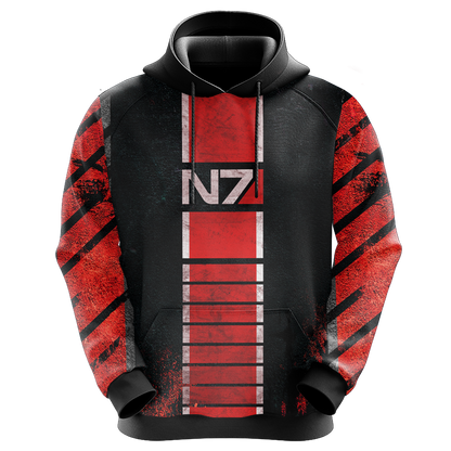 Mass Effect - N7 New Version Unisex 3D T-shirt   
