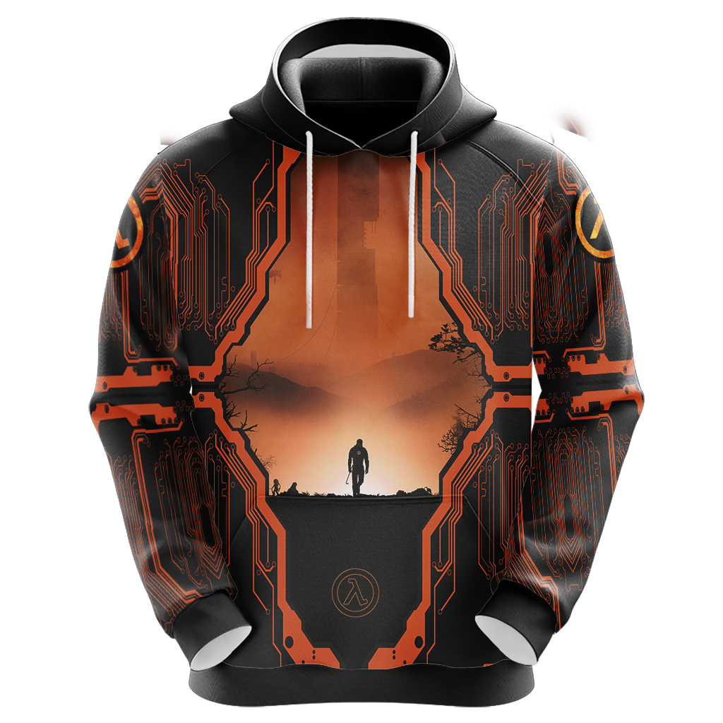 Half-Life Video Game Unisex 3D T-shirt   