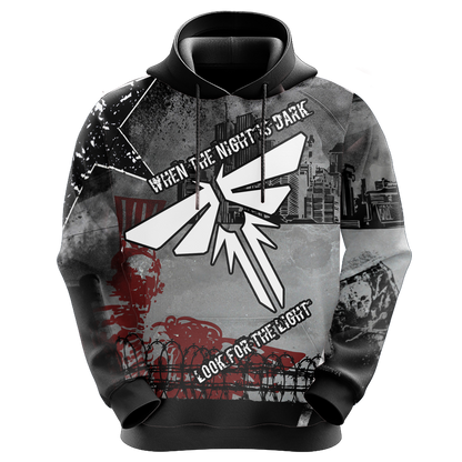 The Last of Us - When The Night Is Dark Look For The Light Unisex 3D T-shirt   