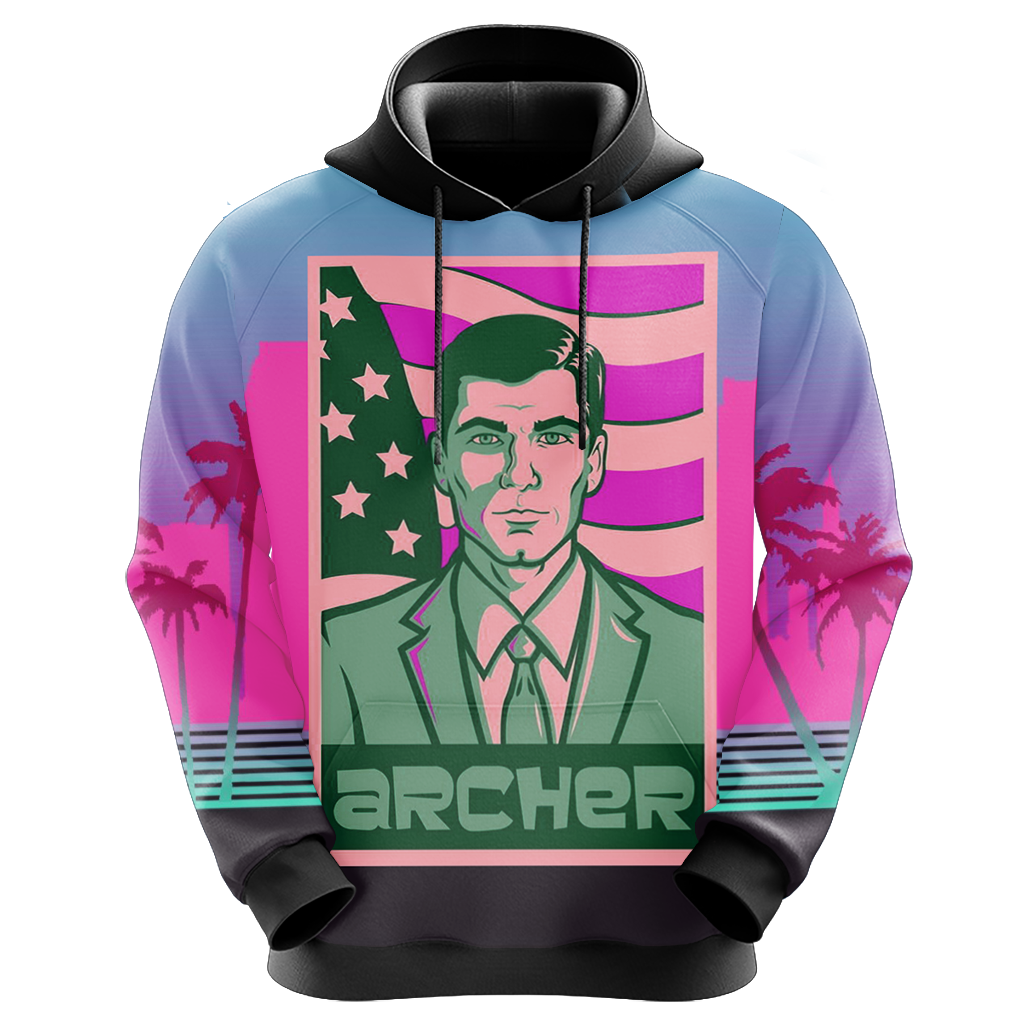 Archer (TV series) Unisex 3D T-shirt   