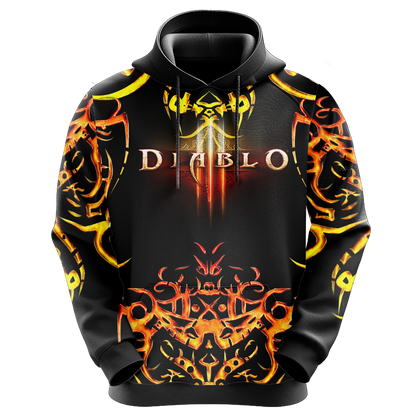 Diablo III - Class Crests Unisex 3D T-shirt   