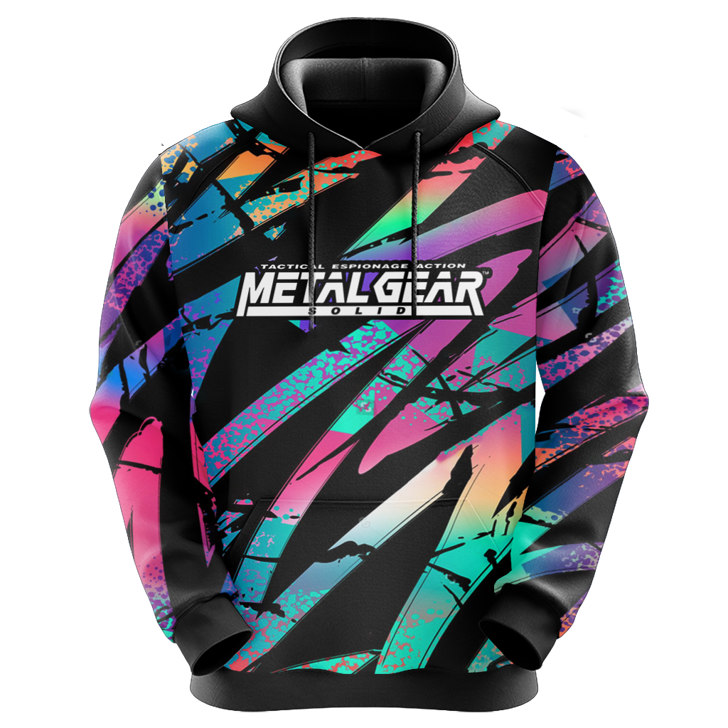 Metal Gear New Version Unisex 3D T-shirt   