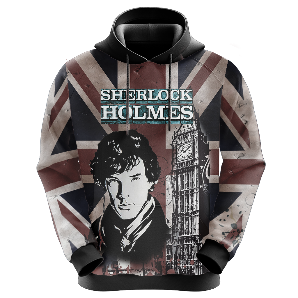 Sherlock (TV series) New Unisex 3D T-shirt   