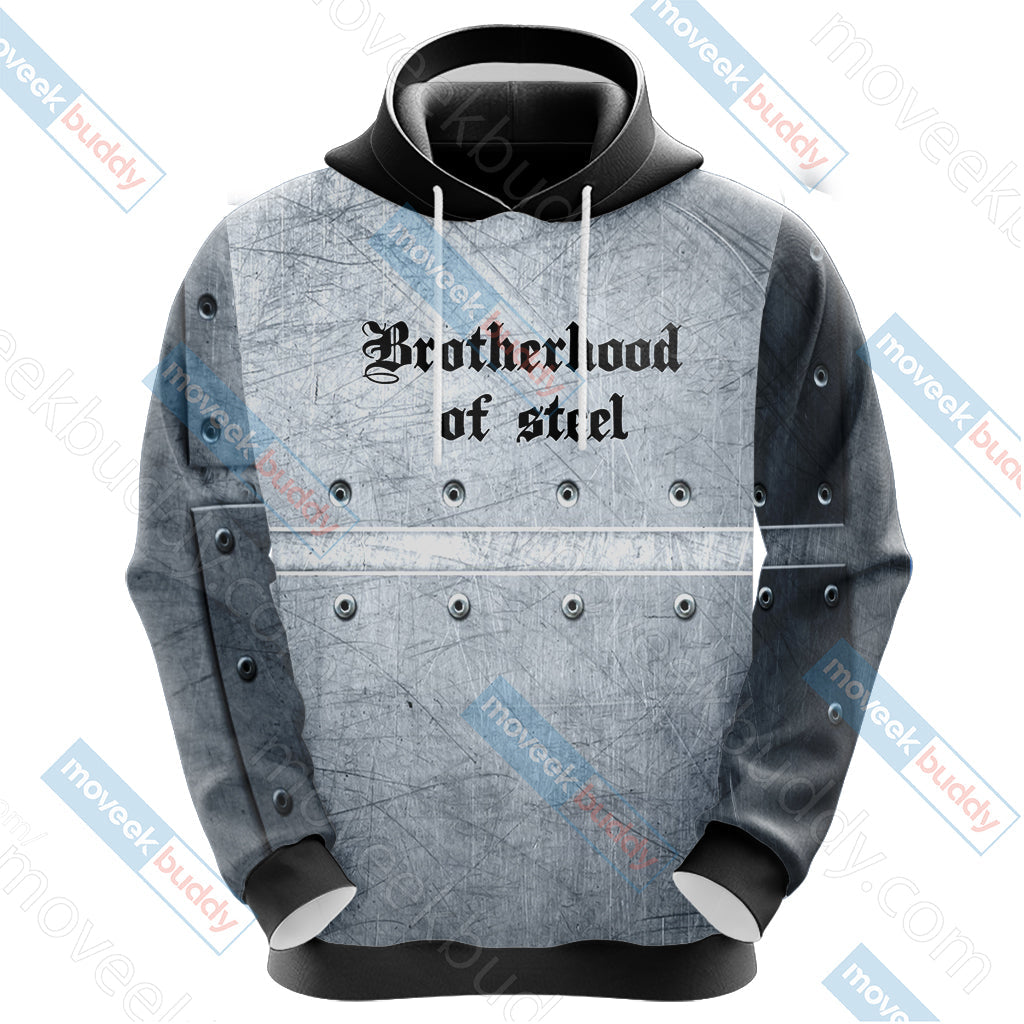 Fallout 4 - Brotherhood of steel Unisex 3D T-shirt   