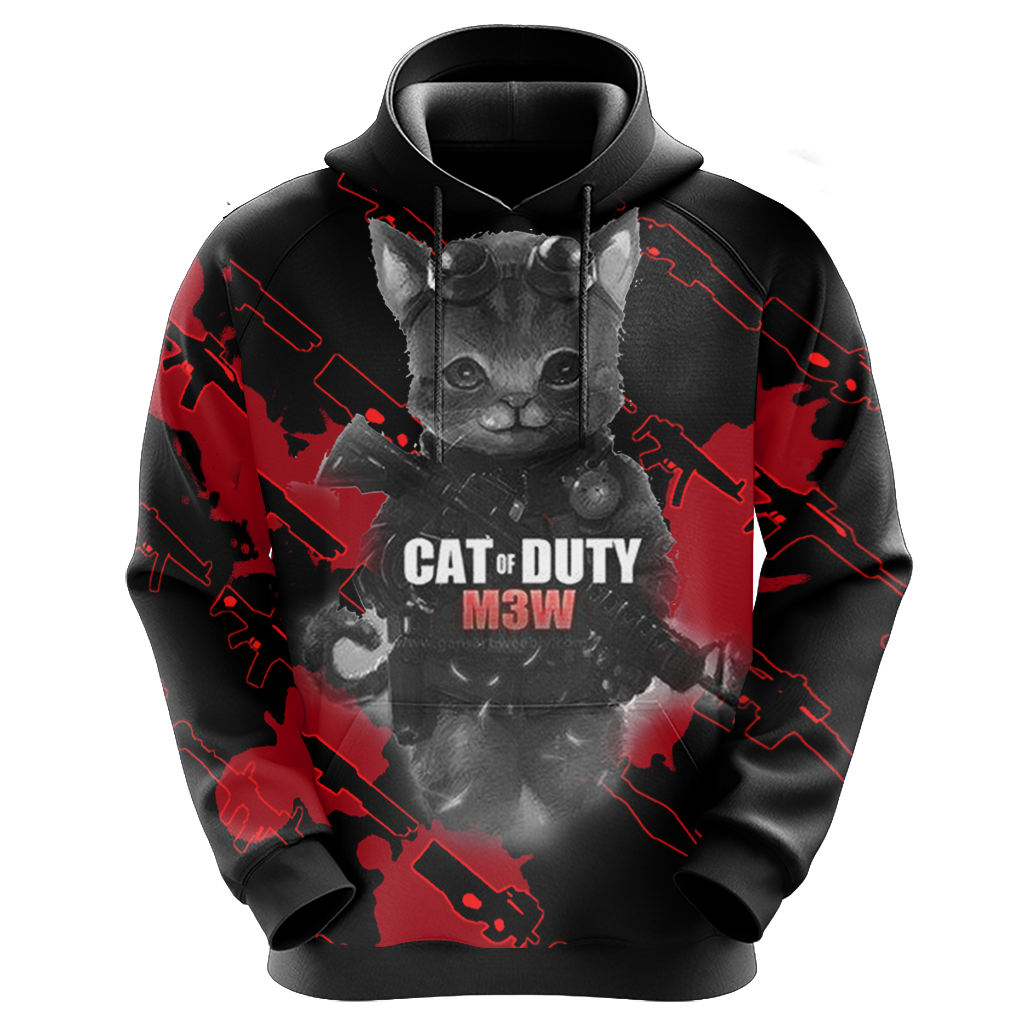 Call of Duty x Cats Unisex 3D T-shirt   