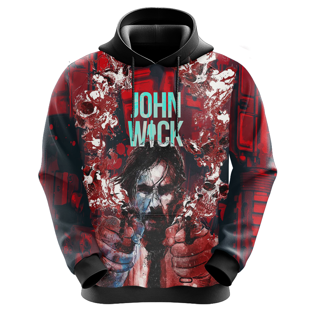 John Wick 2 Unisex 3D T-shirt   