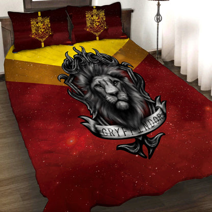 Gryffindor Edition Harry Potter New 3D Quilt Set   