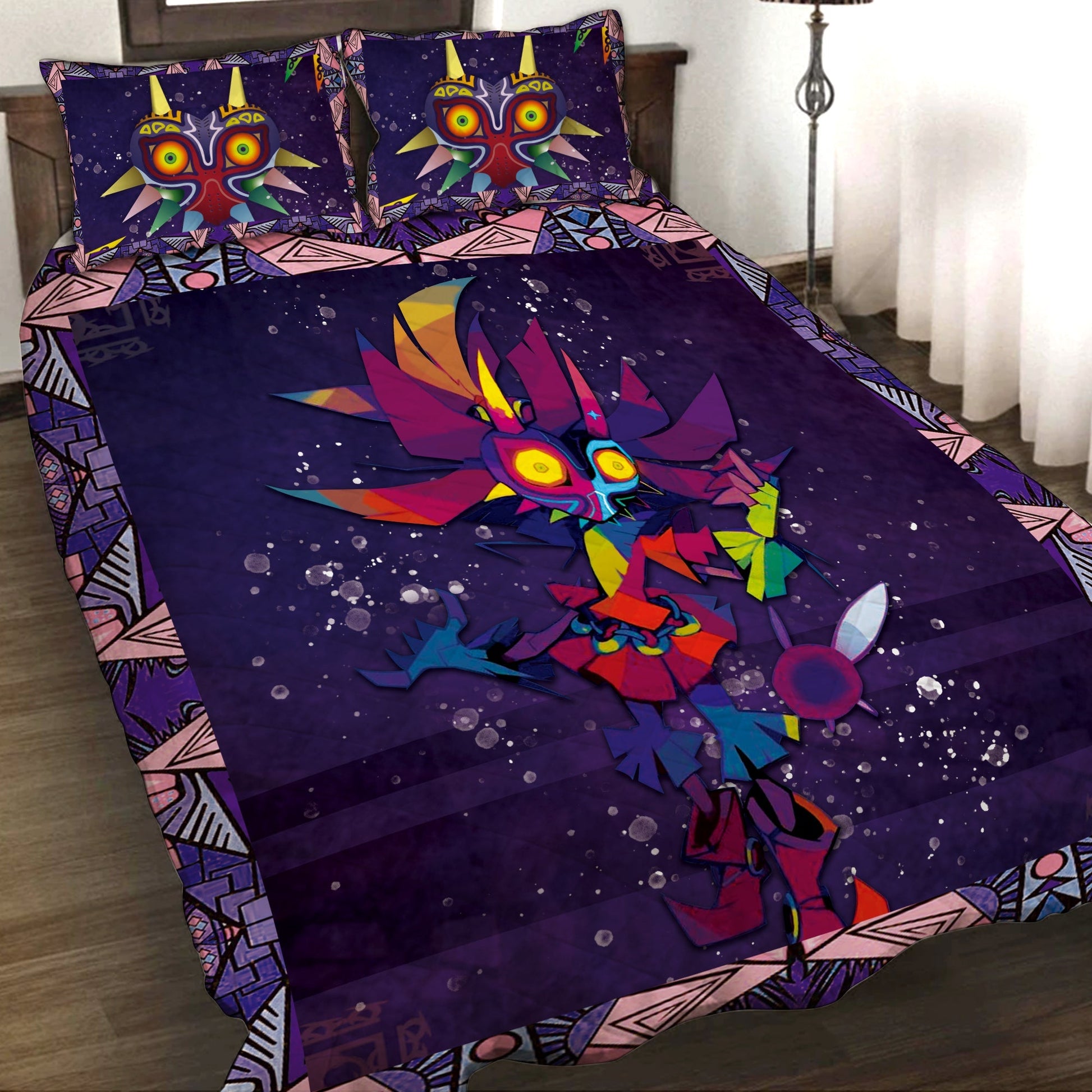 The Legend Of Zelda: Majora's 3D Quilt Set Twin (150x180CM)  
