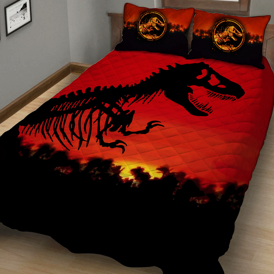 Jurassic Park 3D Quilt Set Twin (150x180CM)  