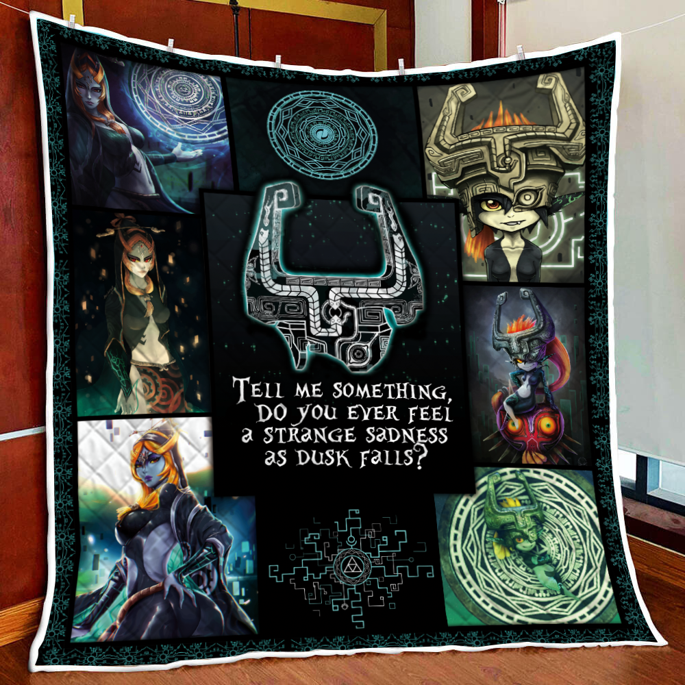 The Legend Of Zelda Midna 3D Quilt Bed Set Single Quilt Twin (150x180CM) 