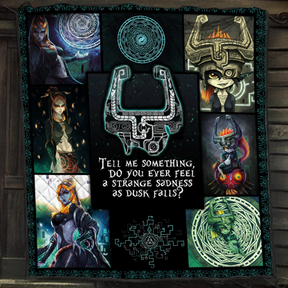 The Legend Of Zelda Midna 3D Quilt Bed Set   