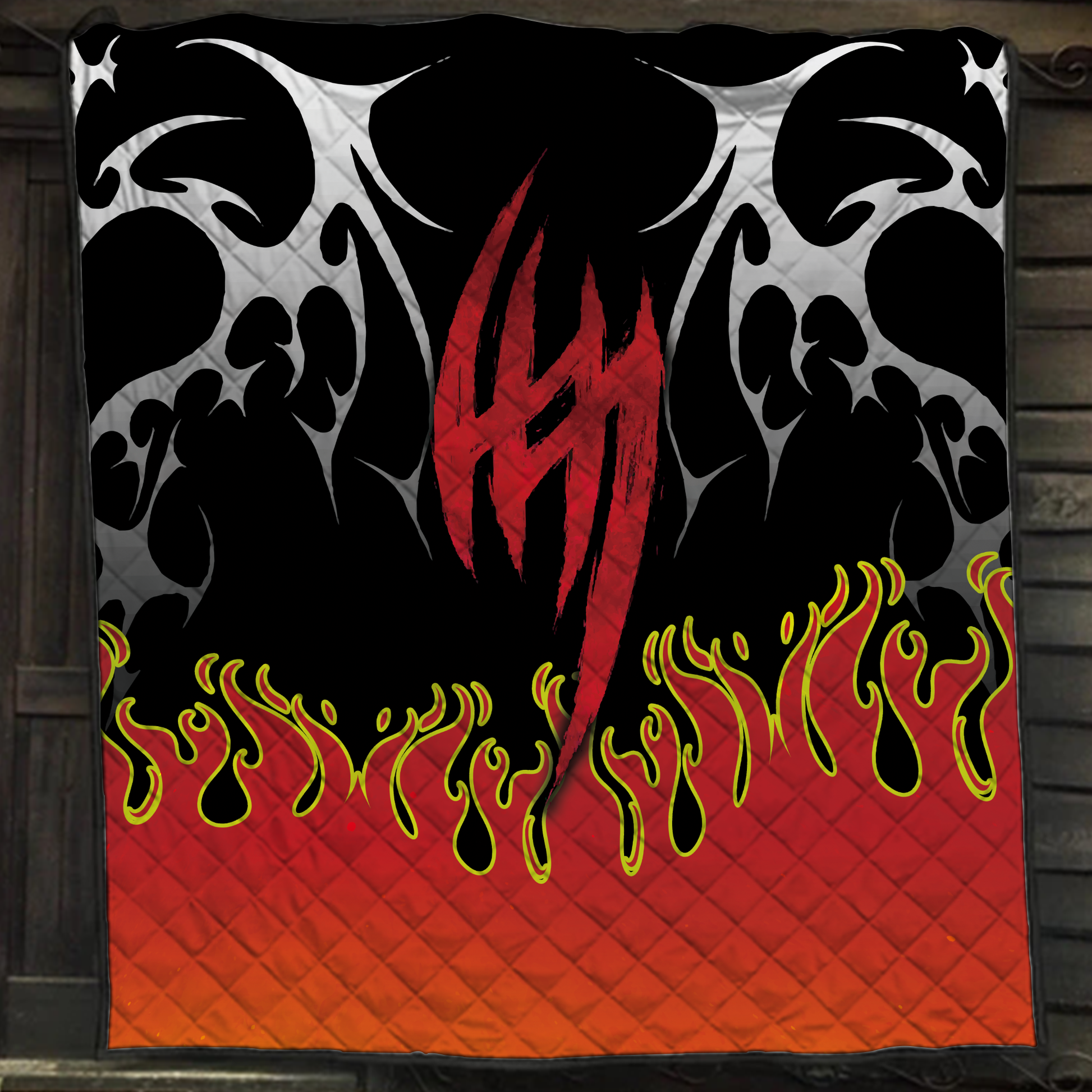 Tekken Jin Kazama Symbol 3D Quilt Set Single Quilt Twin (150x180CM) 
