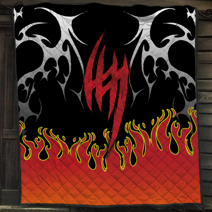 Tekken Jin Kazama Symbol 3D Quilt Set Single Quilt Twin (150x180CM) 